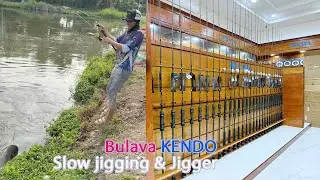 Cần jigging Bulava Kendo 2025 carbon IM8, phân khúc bình dân, chất lượng, lực tải cao thông số chuẩn