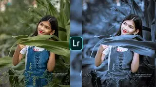Black and silver effect Lightroom photo editing