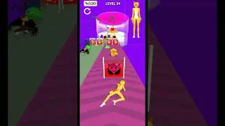 Make cat🐈🙀girl run #shorts #games #gameplay