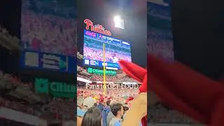 Time for the #Phillies to finish what they started. #redoctober #MLB #TheBank #reels #shorts