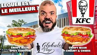 KFC frappe fort ! Crispy Naan Creamy VS Spicy Tandoori : LEQUEL EST MEILLEUR ?