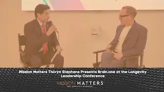 Thoryn Stephens Presents Brain.one at the Longevity Leadership Conference