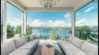 Elithus projekt Saltsjöbaden - arkitektritad villa i skärgården