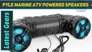 Pyle Marine ATV Powered Speakers   4.0 Wireless Bluetooth - Review 2023
