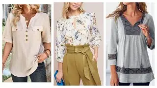 Moda 2026 BLUSAS BONITAS 100”Ideas De blusas bonitas MODELOS casuales 25/26 #fashion #shirts #style