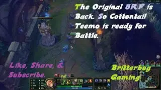 L.O.L. League of Legends U.R.F. PBE (Gameplay) - Cottontail Teemo!!!