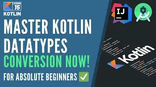 15 Data Type Conversion in Hindi : LEARN TYPE CASTING FAST | Kotlin Tutorial for Beginners in Hindi