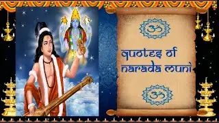 Quotes of Narada Muni for developing Divine Love & Bhakti |  Athato Bhaktim Vyakhyasyamah !!