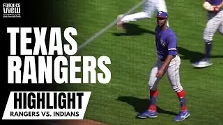 Taylor Hearn Works Through 3 Innings of 1 ER, 3 Strikeout Ball vs. Cleveland | Texas Highlight