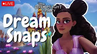 🔴 It's That Time Again! New DreamSnaps Challenge | Disney Dreamlight Valley Stream
