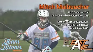 Mitch Maibuecher - Team Illinois 2023 - Defense/LSM/Midfield, East Ave Box & Field (Notre Dame Prep)