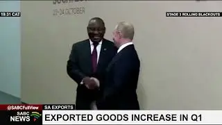 SA's exports amounted to R485 billion in Q1