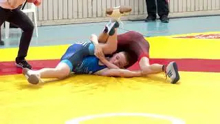 Wrestling / Ringen MDM 2024 in Jena, Jugend B (U14), 52 kg, Genth - Polczyk