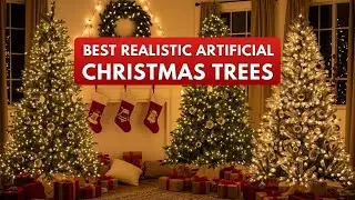 TOP 5 Best Realistic Artificial Christmas Trees 2026 | The Secret to a Designer Christmas: Most