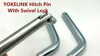 Hitch Pin with Swivel Lock, Trailer Towing Angle HItch Lock