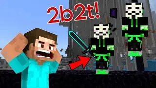 How I Survived Deadliest Minecraft Server 2b2t! (MCPE) #gaming #minecraft