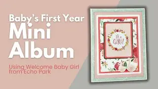 Baby's First Year Mini Album Project Share and what I am going to use next