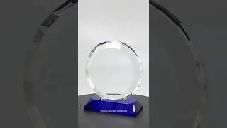 Crystal Trophy Award CA-283 | Ander Marketing Singapore #crystalawards #crystals #awards #design