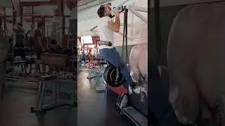 40kg weighted pull up #biceps #back #pullups #calisthenics