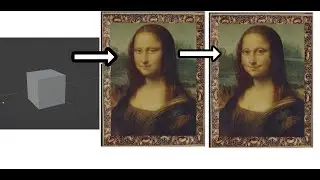 Blender Tutorial Art Mona Lisa - Changing her smile