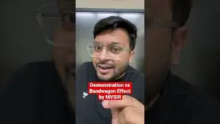 Demonstration vs Bandwagon | CA Foundation Last Min Concepts | MVSIR #mvsir #cafoundation