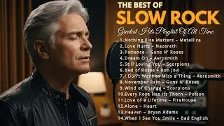 Scorpions, Aerosmith, BonJovi, Led Zeppelin, The Eagles | Greatest Hits Slow Rock Ballads  80s 90s
