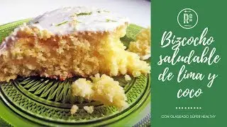 Bizcocho saludable de coco y lima - fácil y rápido [Recetas Explosivas]
