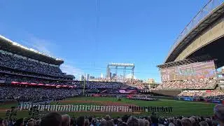 US National Anthem - Oct 15th 2025 - MLB ALCS - Toronto Bluejays @ Seattle Mariners