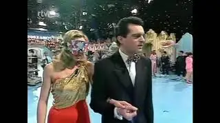 Ana García Obregón y Ramón García en ¿Que apostamos? Prueba final TVE 1