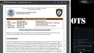 BBI & Merb34st go over 2018 DHS memo about photography.