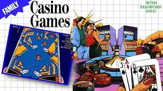 Casino Games Sega Master System Video Theme 4-3 and 16-9
