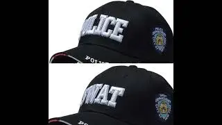 Police/Swat  Men's Tactical Cap