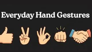 Unlock Everyday Gestures: Learn Them in a Minute! #esl  #fun #bodylanguage
