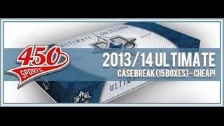 450 Sports #229 - 2013/14 Ultimate hockey case break (15 boxes)