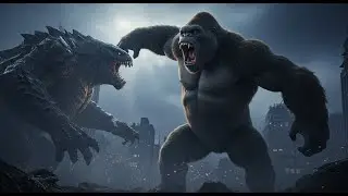 Unleashed Fury: King Kong Battles in the MonsterVerse!