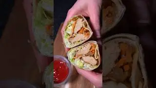 Let us know what you think of this Quorn fillet wrap. #foodie  #foodlover  #foodshorts #tasty #yum