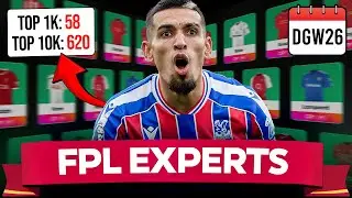 FPL GW26 EXPERTS TEAM ✅ TRIPLE CAPTAIN ACTIVE! 💥