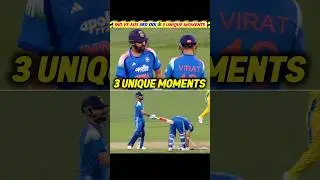 3rd ODI के 3 Unique Moments 🤯