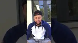 Steph Curry Says &ldquo;LOOK AT CURRY MAN&rdquo; On IG live FLIGHT