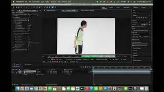 AE roto brush tool 合成教學