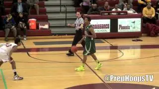 DeAngelo Stewart 2013 Cass Tech highlights vs Renaissance