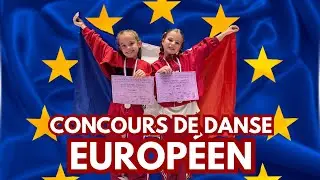 VLOG - Concours de danse EUROPEEN 2025 - PaulineDANCE