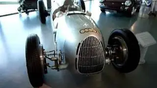 VW Autostadt Wolfsburg Audi Auto Union GP race car Type C.