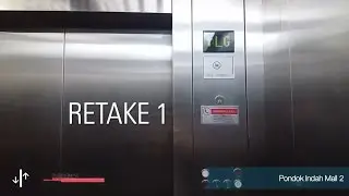 [R1] Schindler Service Elevators at Pondok Indah Mall 2, Jakarta (North)
