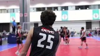 Liam Bendriss playing for OCVC 16-1 at The Showcase in Los Angeles June 2025