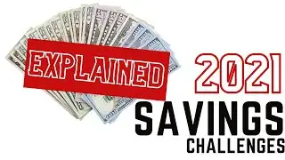 2021 Savings Challenges EXPLAINED | 5 You Might Not Know About | Saving Money + Tips | SINKING FUNDS