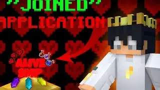 ||MY APPLICATION FOR ALIVE SMP||(DOESN'T MISS)!!