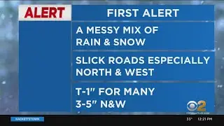 First Alert Weather: Rain and snow not letting up