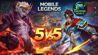 Mobile Legends 5v5 Epic game play Part2 | Intense MOBA Battle @GyanGaming @RaiStar @GAMINGWORLD-e4g 