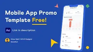 Free After Effect Template for Mobile App Presentation | Present app like a pro